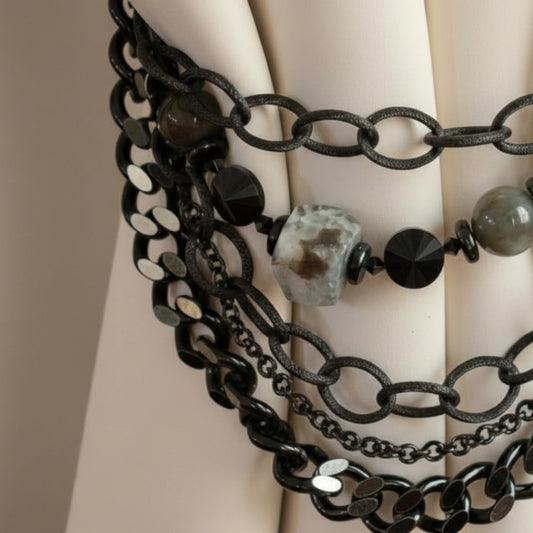 Crystal Prism Tiebacks – Sparkling Geometric Window Accents