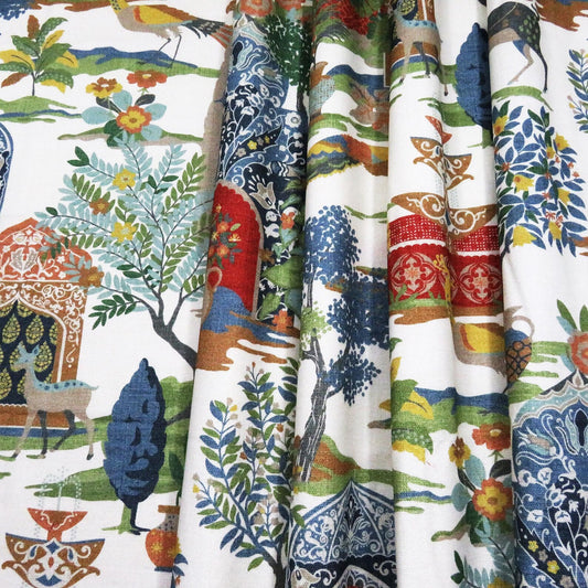 Artisanal Print Linen Curtains — Timeless Patterns for Every Interior