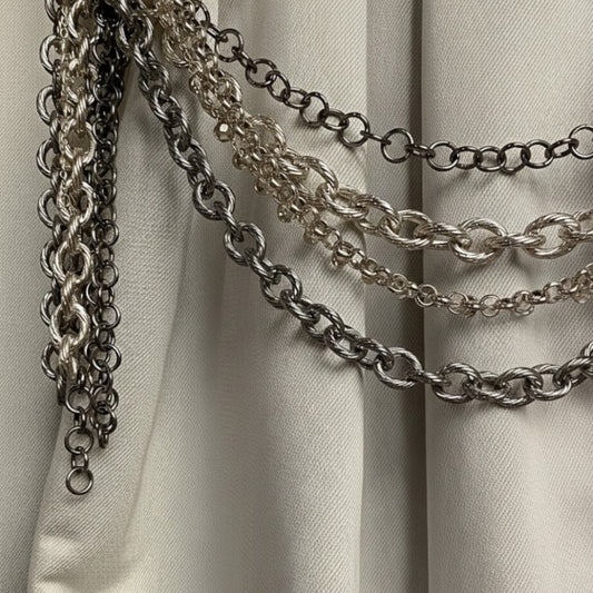 Gioielli Metallic Curtain Chain
