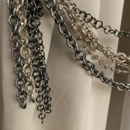 Gioielli Metallic Curtain Chain
