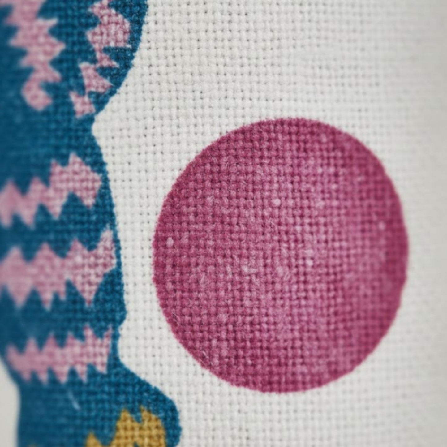 Tiger & Dots — Printed Mineral Drapery with Cotton Lining